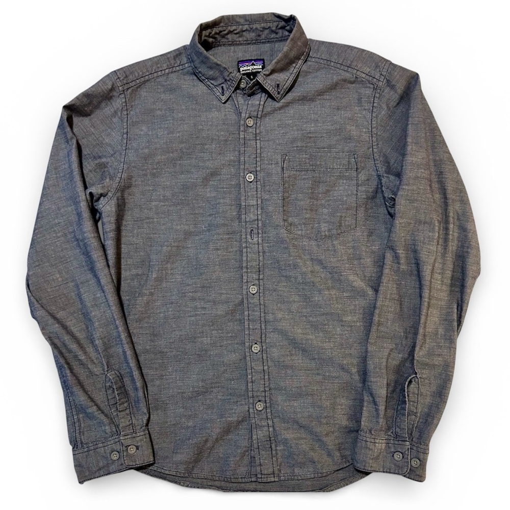 Patagonia Men's Charcoal Button-Down Shirt